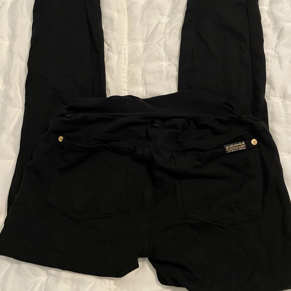 7 for all man kind over the belly stretch pants